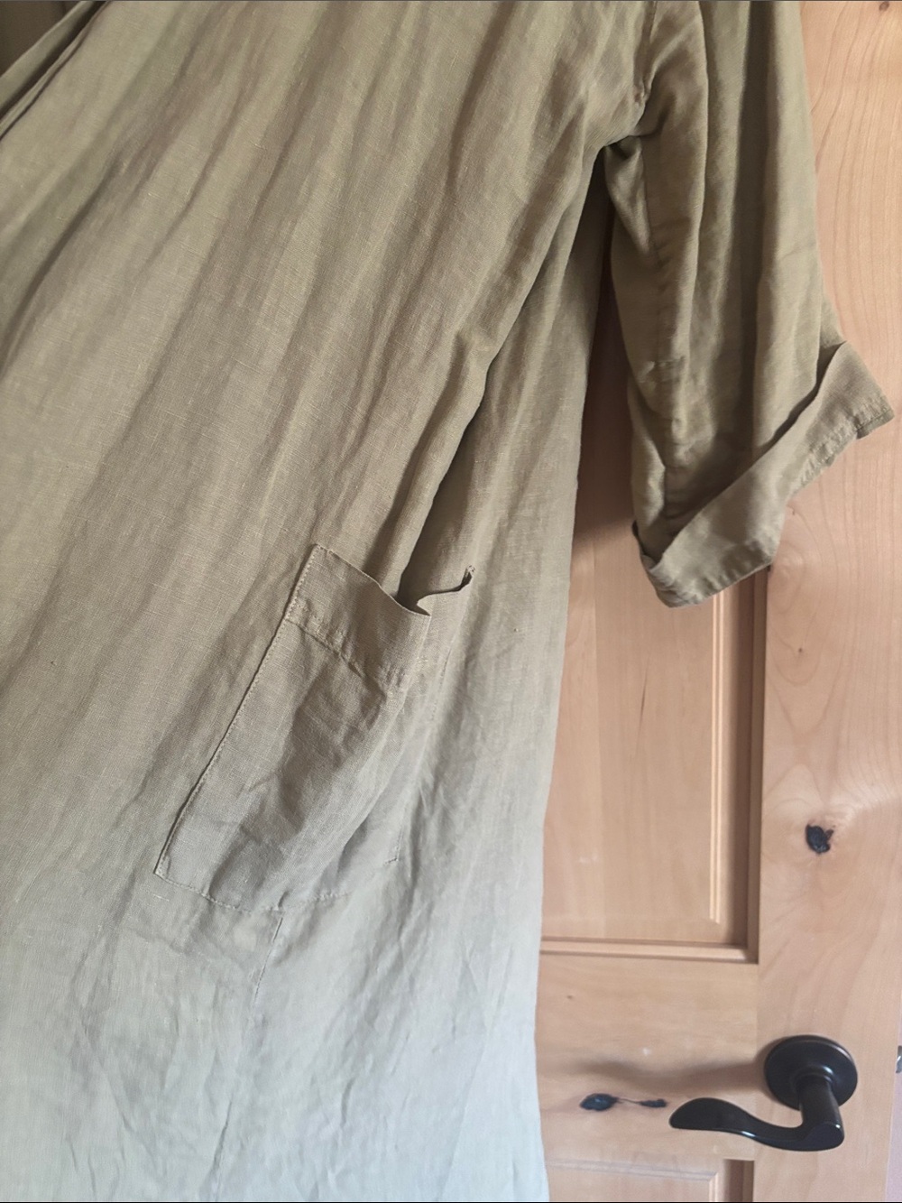 Linen Duster Kimono - Picture 7 of 8